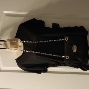 B MAKOWSKY LEATHER CROSSBODY BAG